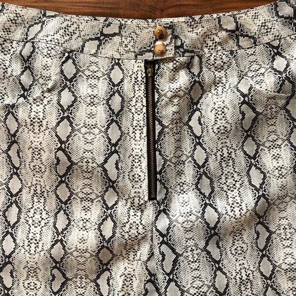 Snake Skin Leather Pants - Picture 2 of 3